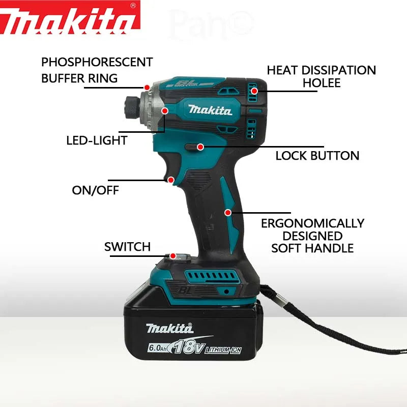 DTD171 New wrench set Makita Impact driver 18V BL motor Bare tool unit Brushless impact driver 18V brushless wireless impact