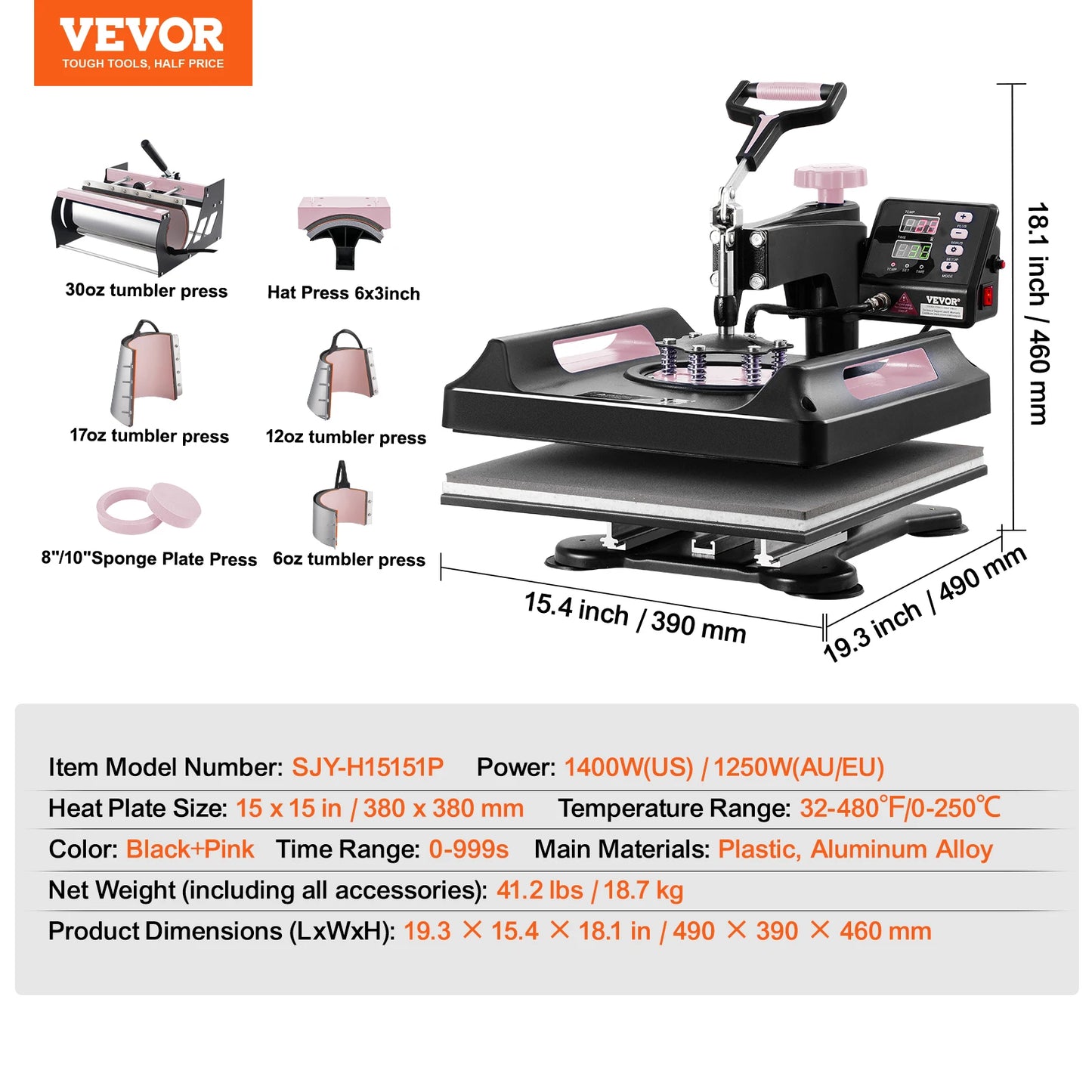 VEVOR Heat Press Machine