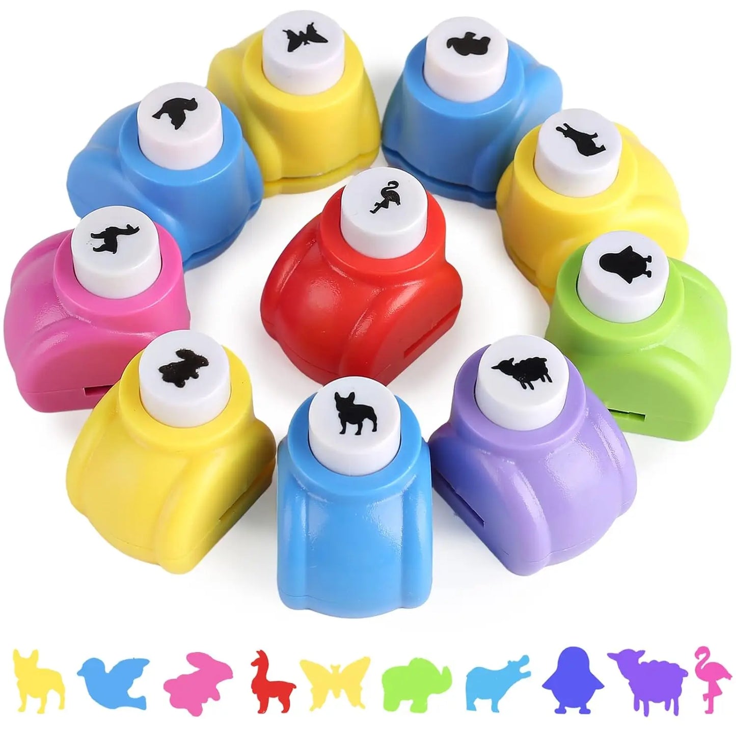 Craft Hole Punching , a 10-shape Shape Kit punching machine suitable for school crafts, fun projects
