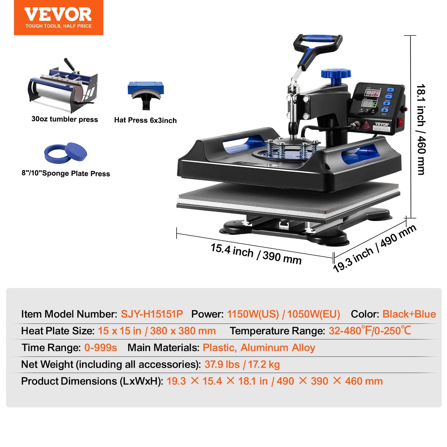 VEVOR Heat Press Machine