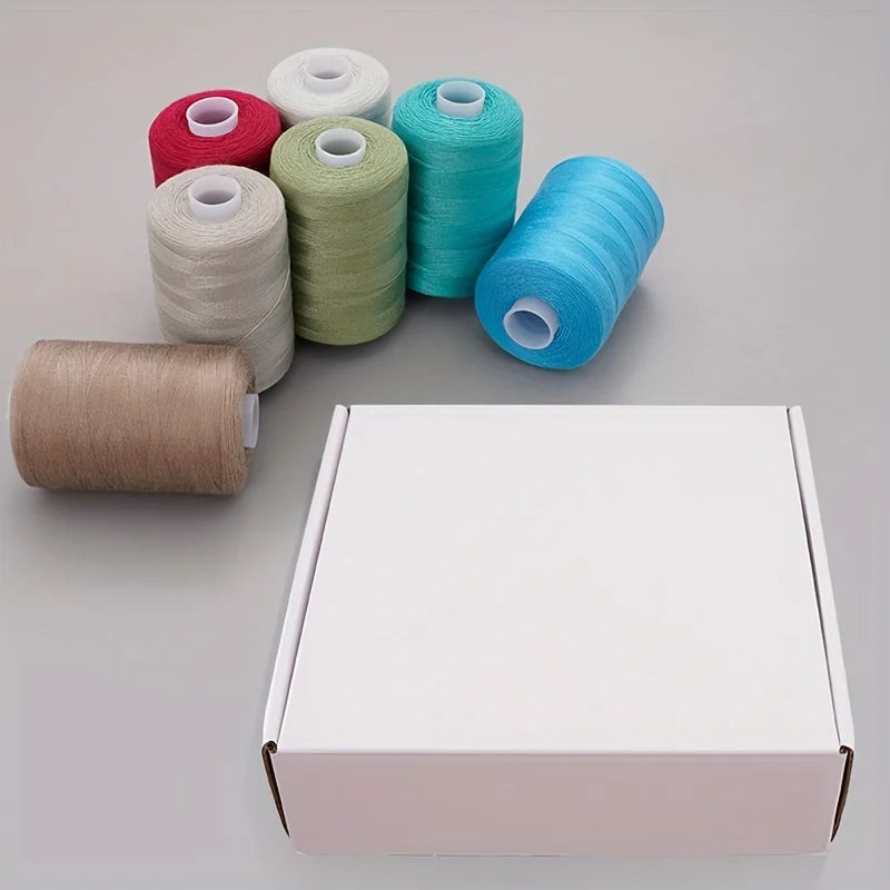 Sewing Thread 36 Polyester Thread for Sewing Machine, Hand Stitching, Quilting Set of 1000 yds Per Spool All Purpose