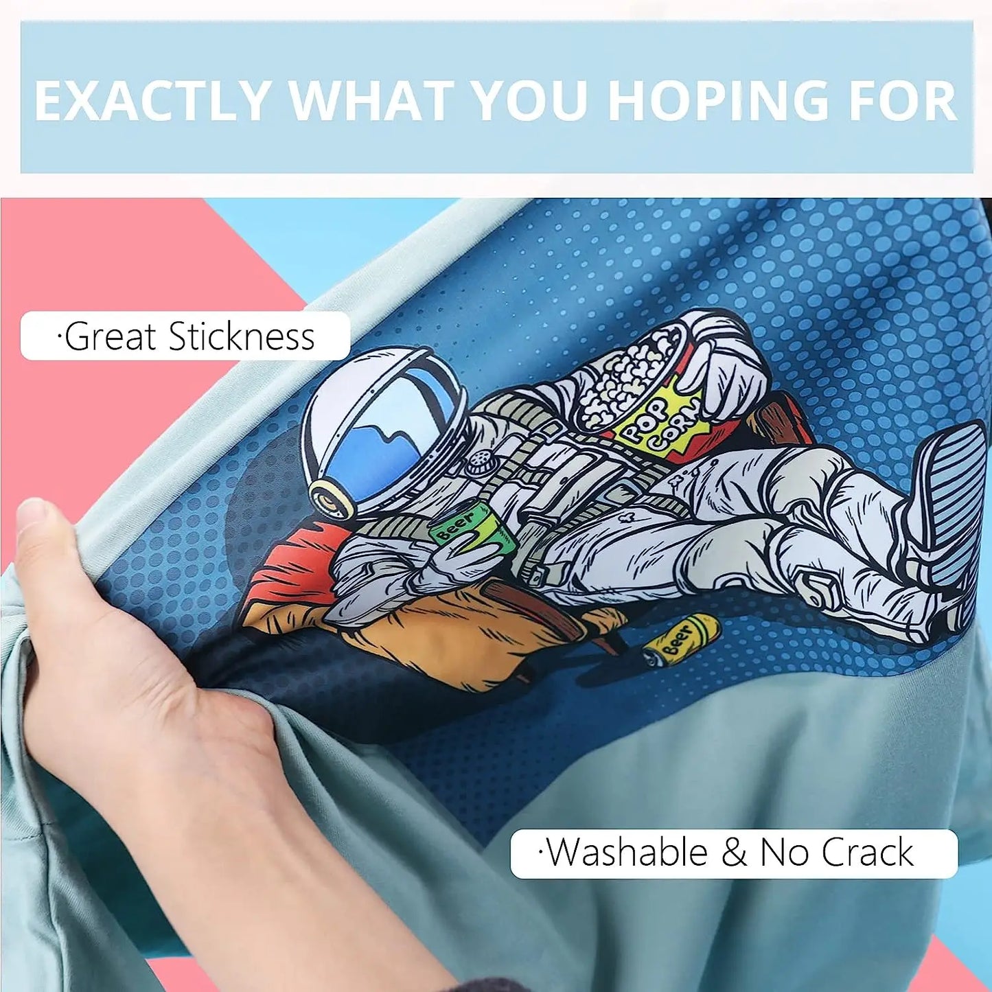 HTVRONT 12inX5FT Sublimation HTV Vinyl for Dark/Light Colored Shirts Dye Sub Heat Transfer Vinyl for Sublimation Cotton Fabric