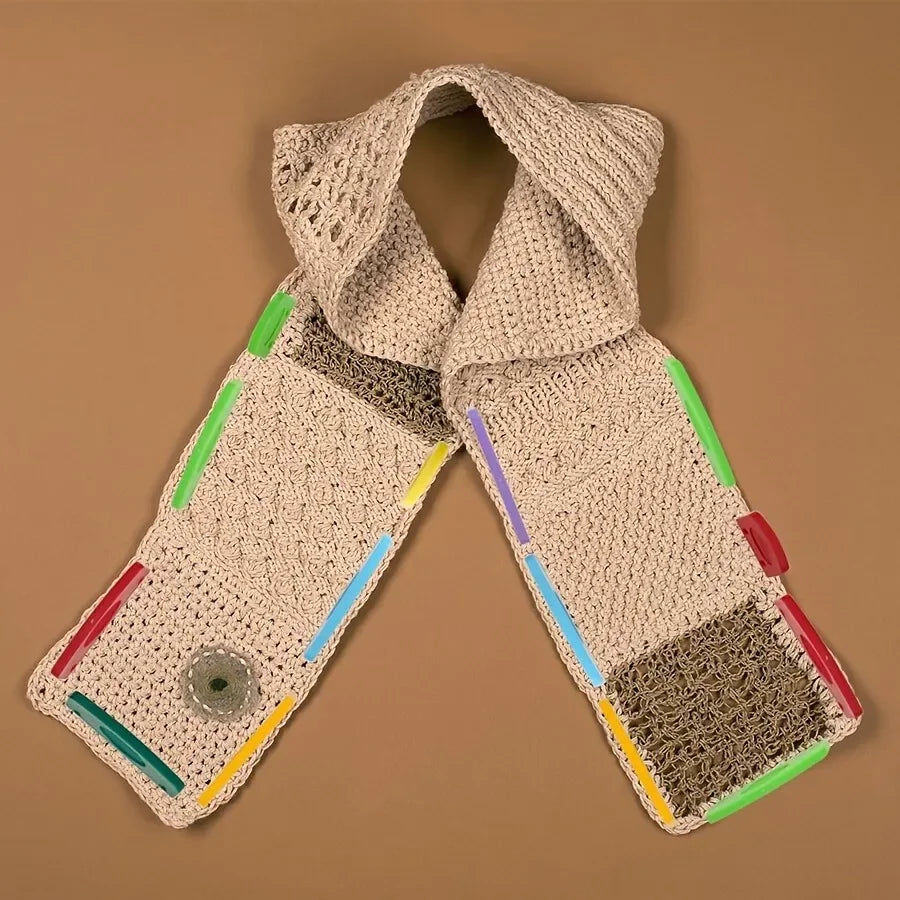 Sweater & Scarf Pinning Block Set - DIY Knitting Tool for Shawl, Cardigan, Blanket - Colorful Knitting Pins with Blocking Board