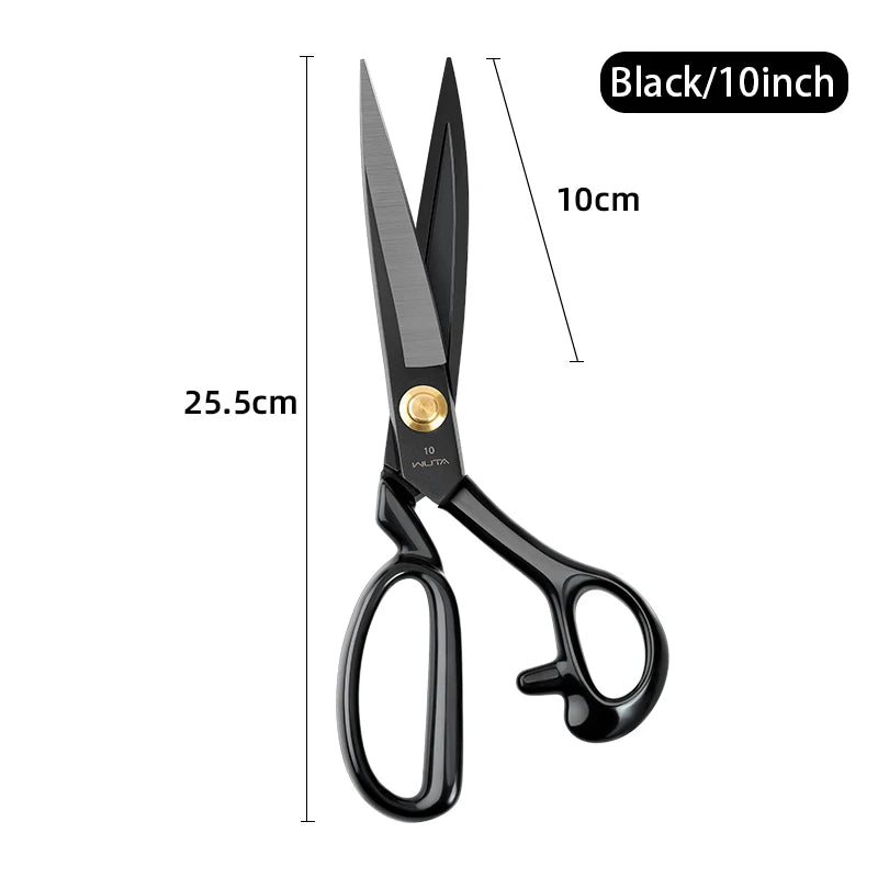 WUTA Professional Scissors Extreme Sharpness Cutting Leather Fabric Heavy Duty Metal Scissors Sewing Shears Craft Tools