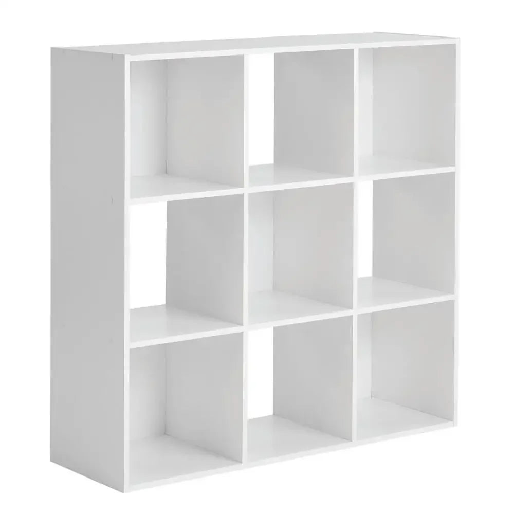 9-Cube Storage Organizer White- Multi-functional 11" Cube Shelves Organize Office Supplies Craft Supplies Photos
