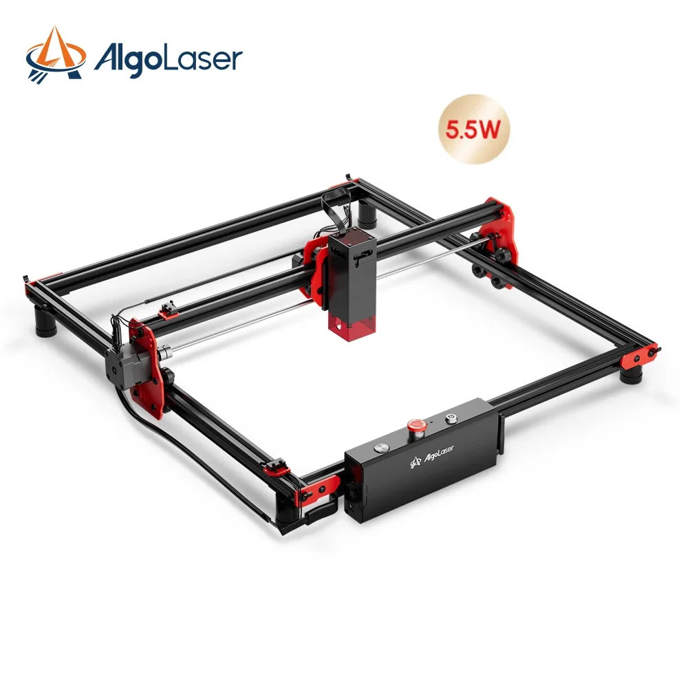 NEW Algo Laser High Power Mini Laser Engraver 40x40CM Carving Area DIY Laser Engraver Metal Cutting CNC Laser with App Control
