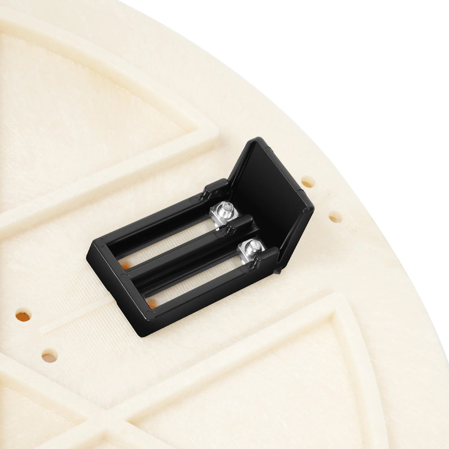 Pottery Machine Turntable Clamp with 5 Set Support Feet White Abs Ceramic Art Repair Tool Ceramic Trim Holder Centers Clip