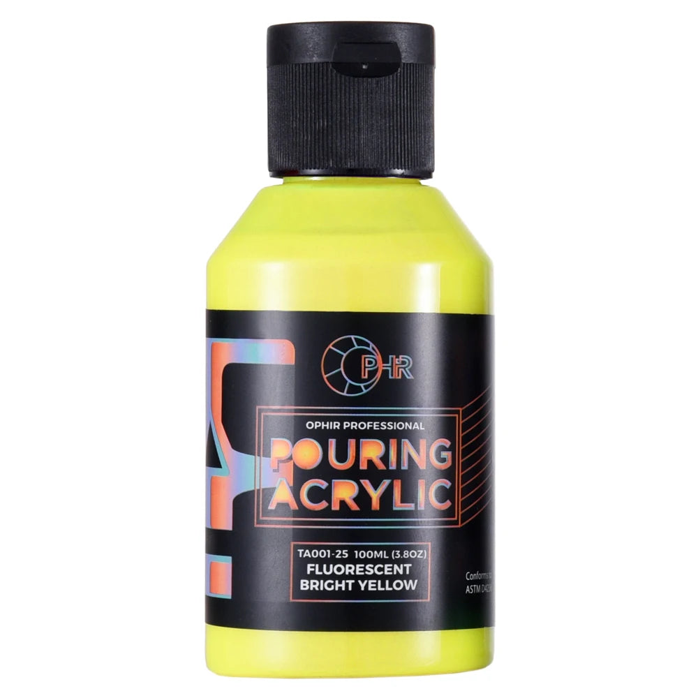 OPHIR 100ML/Bottle Varnish Glossy Gel Topcoat for Pouring Acrylic Paint Artist DIY Art Supplies TA004