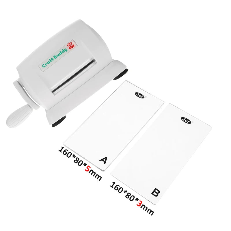 Mini Die Cutting Machine with 2 Cutting Pads for DIY Scrapbooking Paper Card Album Craft Making Embossing Dies Supplies