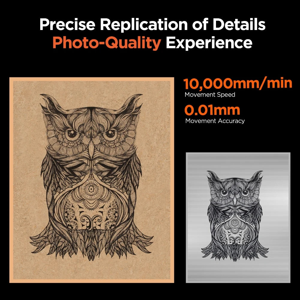 ACMER Laser Engraver P1 10W Security Protection Support WIFI Laser Engraving Cutting Machine Carve Phone Case Logo for Business
