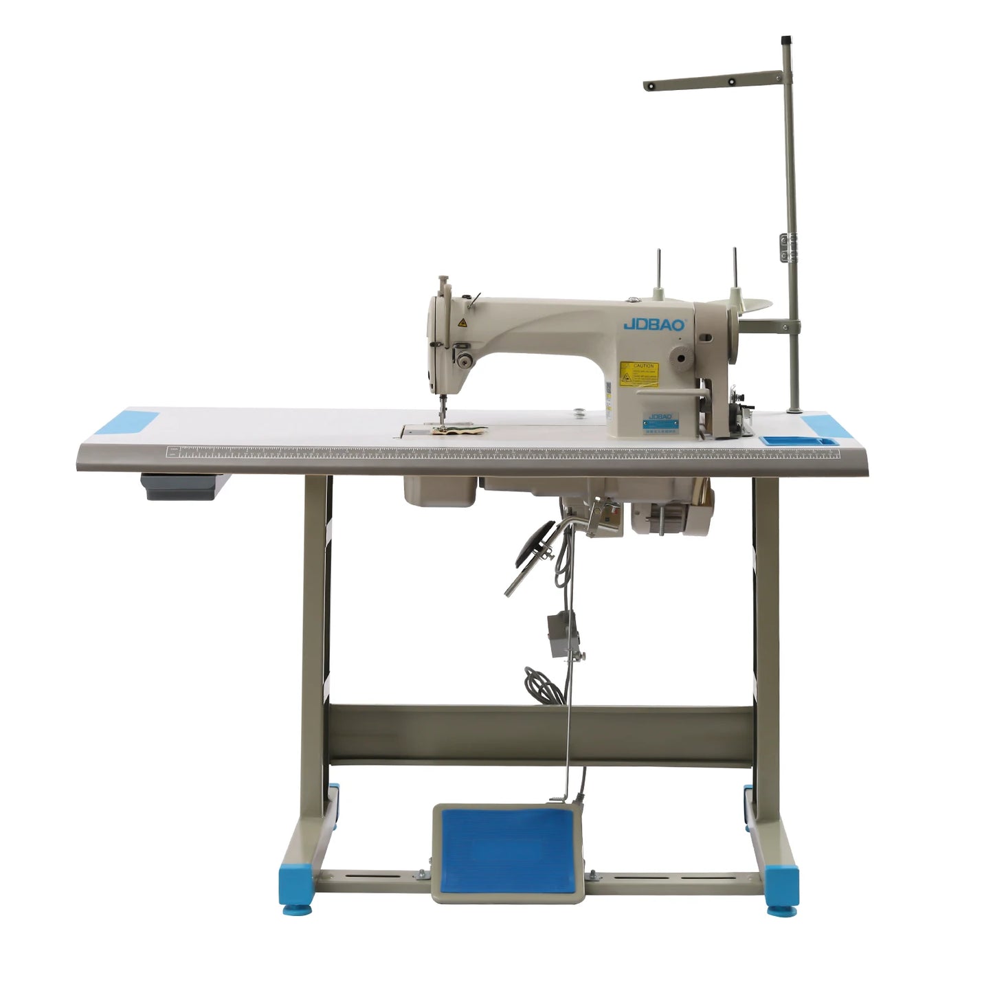 Industrial Upholstery Sewing Machine with Motor + Table Stand + Commercial Sewing Machine