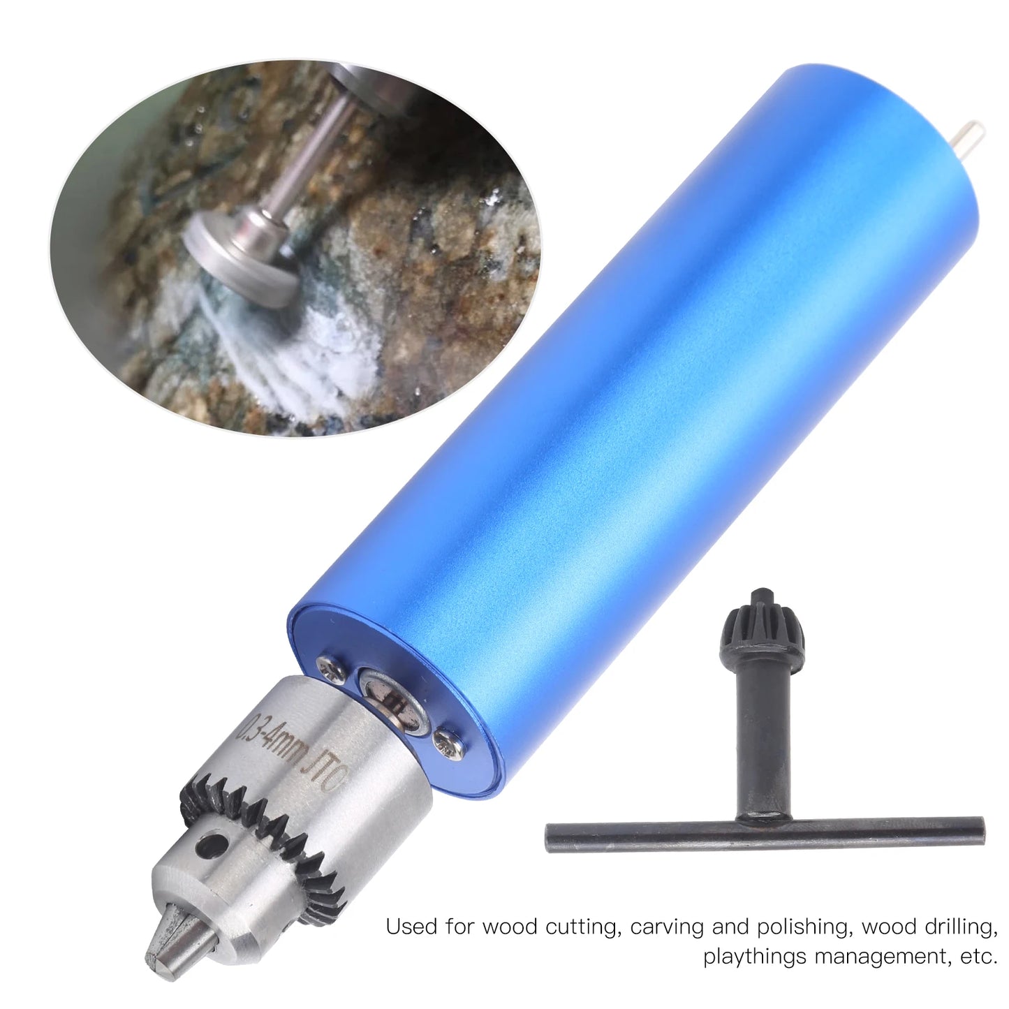 Portable Mini Electric Drill Hand Rotary Set Engraver Pen For Epoxy Resin Making DIY Wood Craft Aluminum Alloy US Plug
