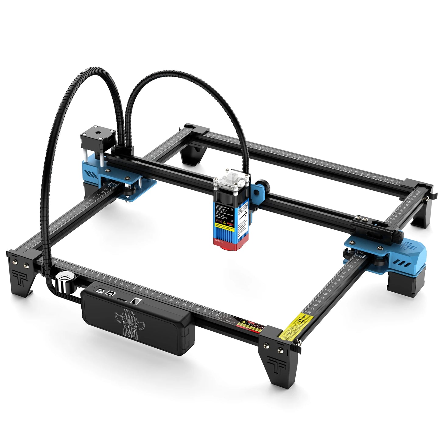 TwoTrees TTS-10 TTS-55 Laser Engraver 15W/40W/80W Laser Engraving Cutting Woodworking Machine for Wood Plastic Stainless steel