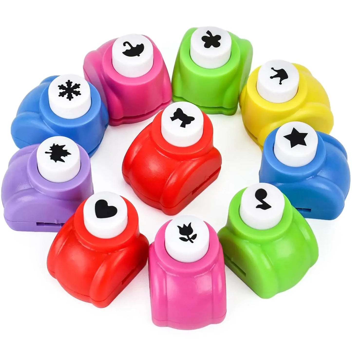Craft Hole Punching , a 10-shape Shape Kit punching machine suitable for school crafts, fun projects