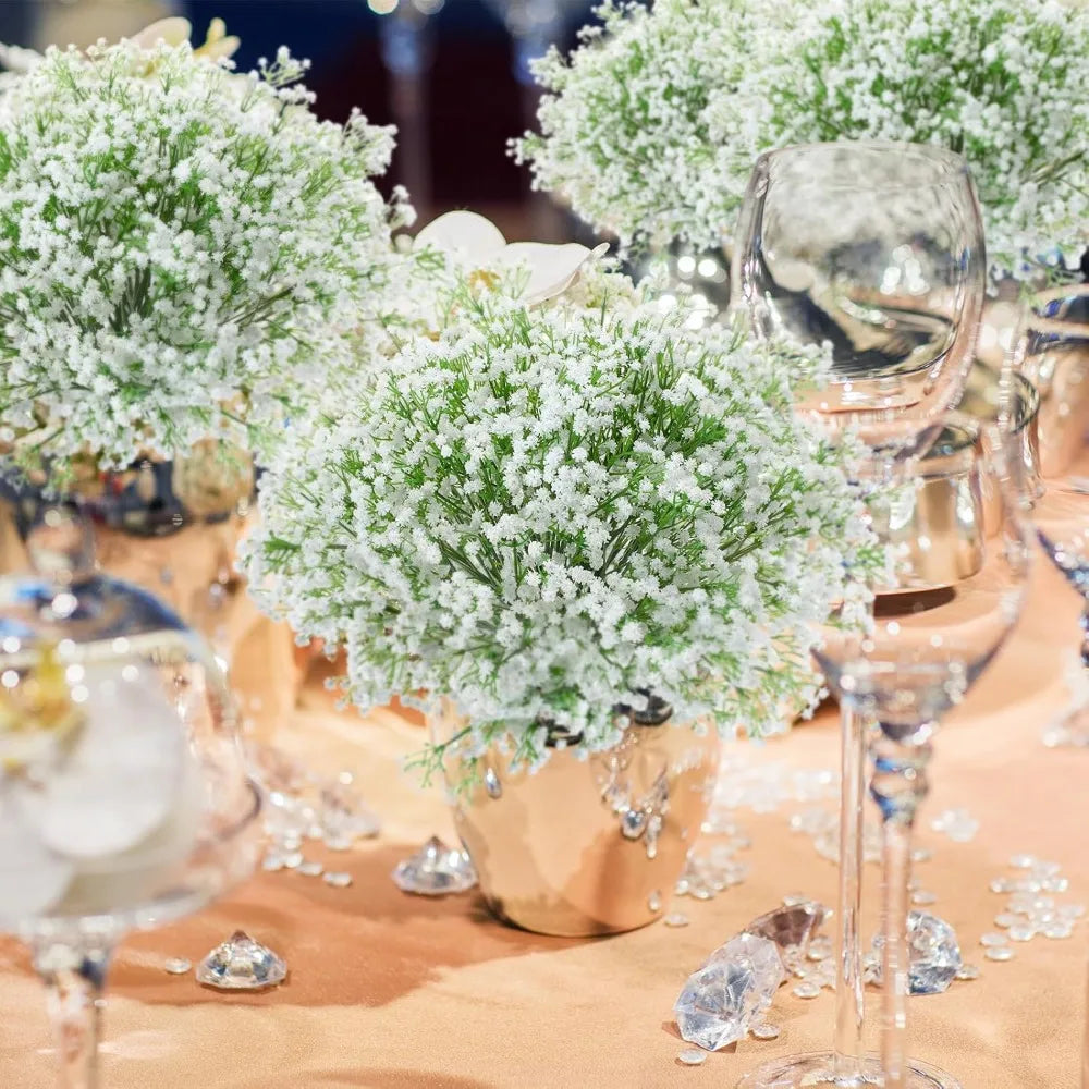 100 Pcs, 20.8 Inch Faux Gypsophila Flower