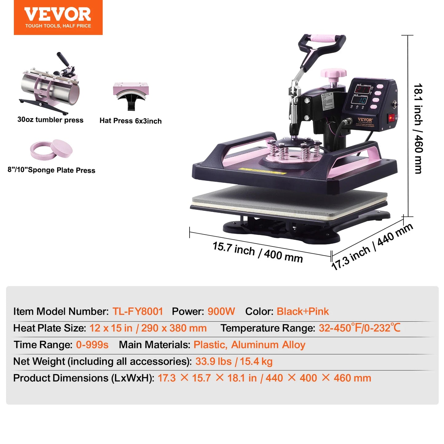 VEVOR Heat Press Machine