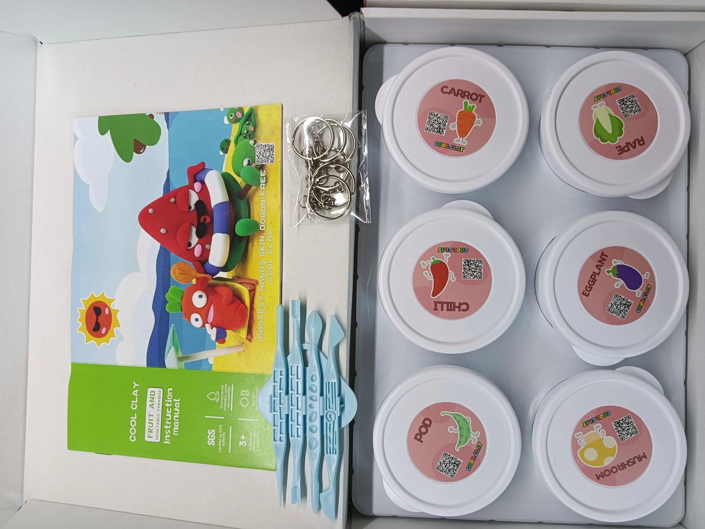1 Box 6 Themed Clay Toys Modeling Clay For Kids Molding Magic Clay Kids Gifts Art Set For Boys Girls