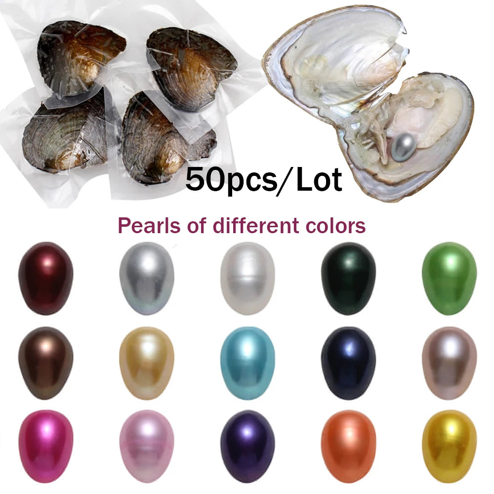 7-8MM AA+ Single Oyster Beautiful & Interesting Nature