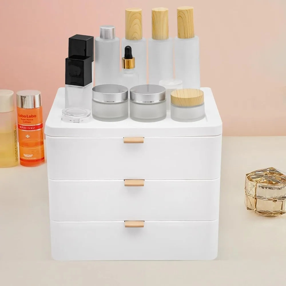 Storage Cabinet Desktop Organizer Storage Box Plastic Material for Storing Various Supplies Craft