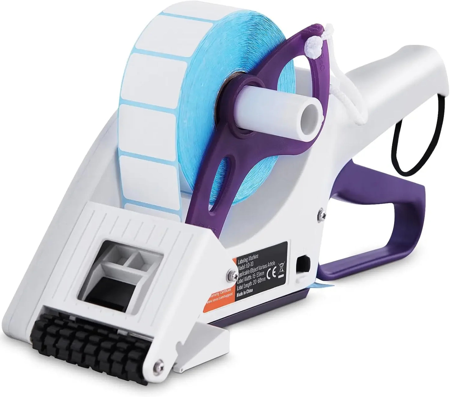 Manual Label Applicator , Portable Handheld Labeling Machine Supports 0.59-2.17" Label Width