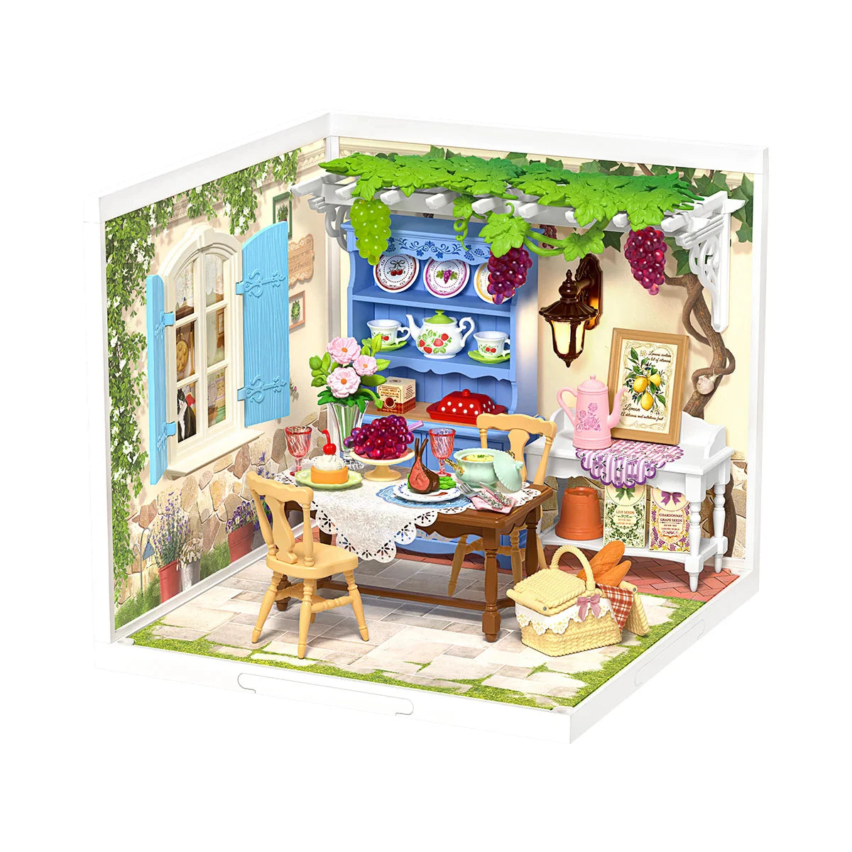 Rolife Dollhouse 3D Puzzle Super Creator Series DIY Miniature House Kit with LED Light for Home Decor Birthday Gift for Girls Teens