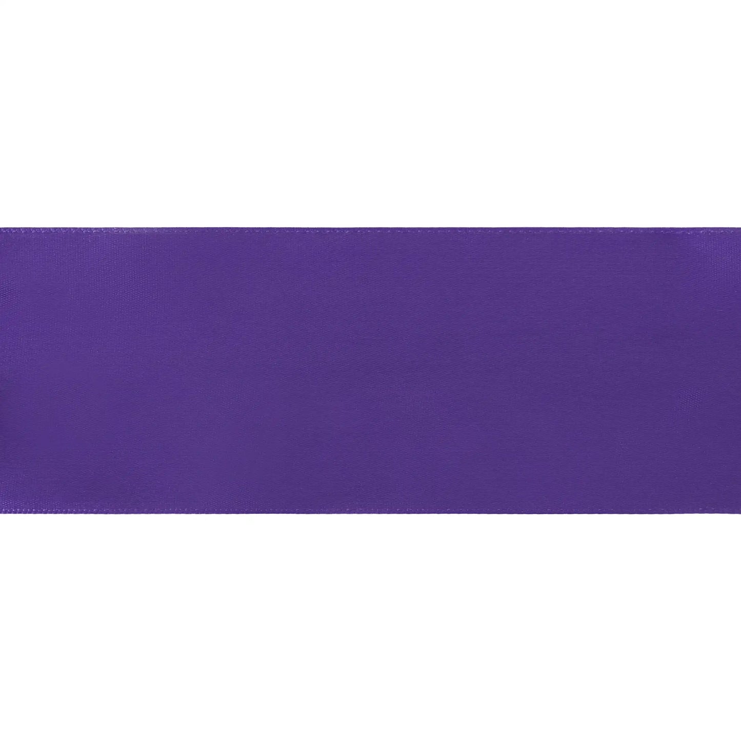 Ribbon, Regal Purple 2 1/4 Inch Single Face Satin Polyester Ribbon, 9 Feet