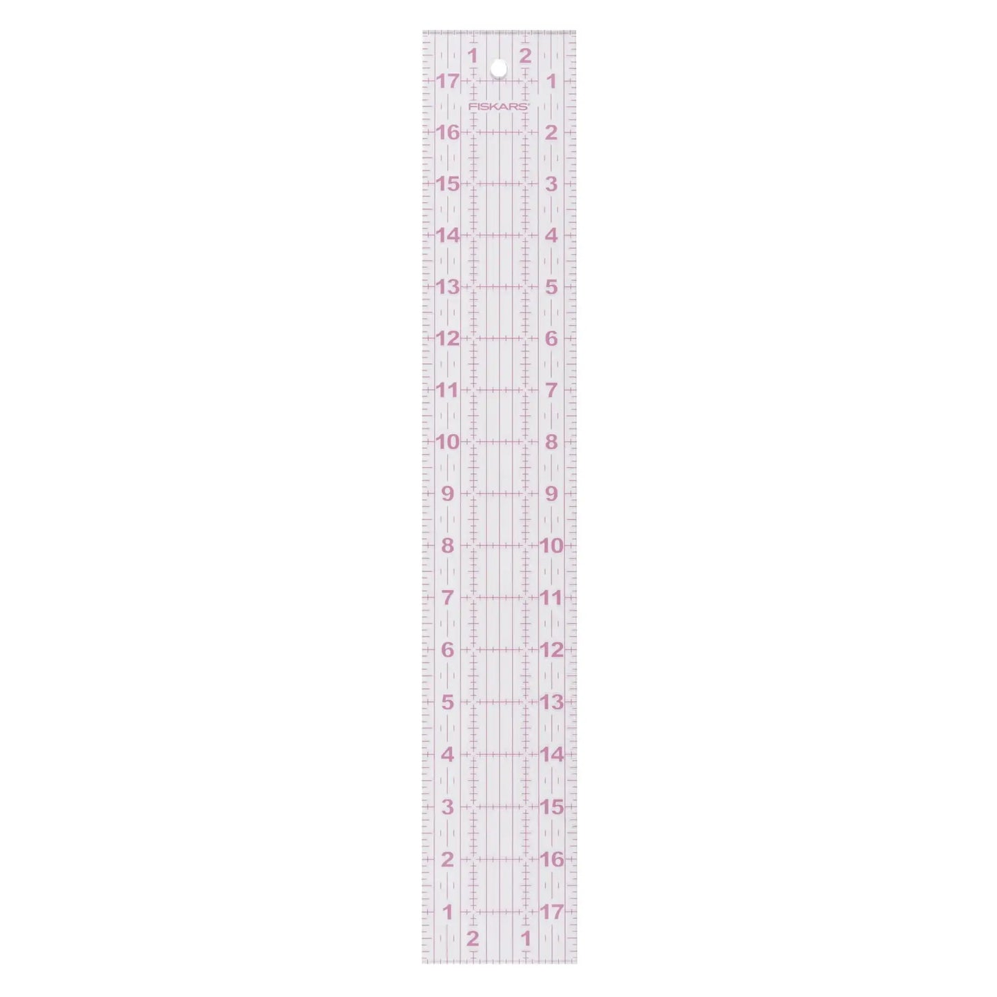 Fiskars® Acrylic Ruler 6" x 24" - Sewing and Quilting Ruler with Gridlines, Craft Supplies, Single Piece