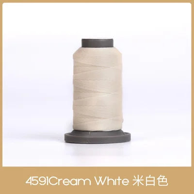 WUTA 1Pcs 120 Meter Leather Craft Waxed Thread Round 0.45mm Polyester Hand Sewing Line DIY Cord Leather Working