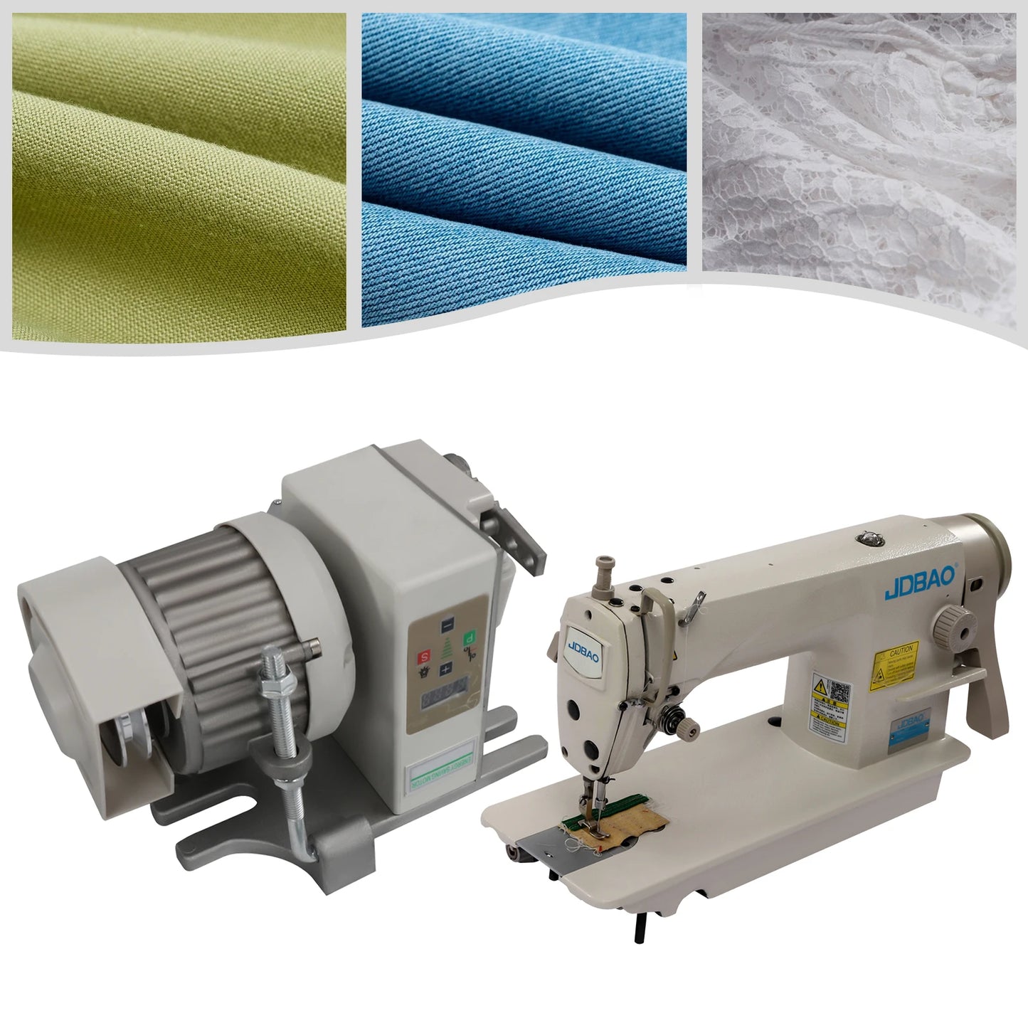 550W Industrial Sewing Machine 110V 1/2 Tailors (No Table Stand)