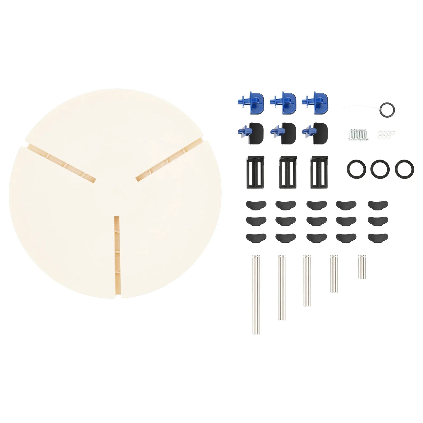 Pottery Machine Turntable Clamp with 5 Set Support Feet White Abs Ceramic Art Repair Tool Ceramic Trim Holder Centers Clip