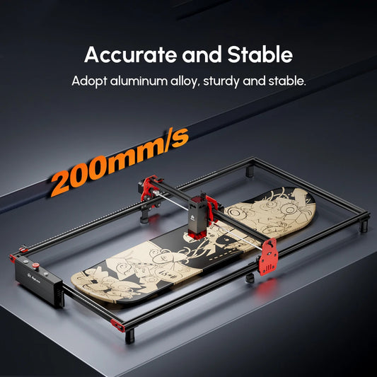 Algo laser Laser Engraver Large Area 40x85cm/40x40cm Laser output power 5W/10W Woodworking Laser Cutter Machine for Wood Metal