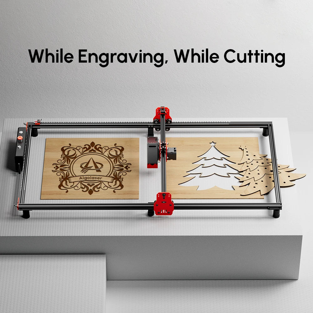 Algo laser Laser Engraver Large Area 40x85cm/40x40cm Laser output power 5W/10W Woodworking Laser Cutter Machine for Wood Metal
