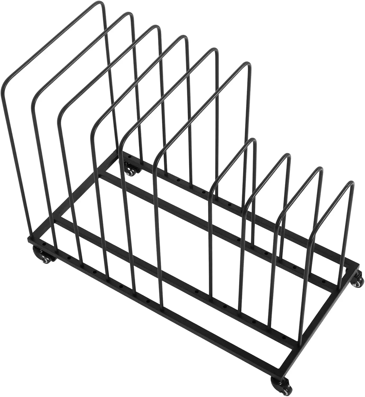 Art Storage Ra With Wheels 10 Section Art Drying Ra Metal Storage Stand Rolling Art Painting Display Ra For Canvas Boards,