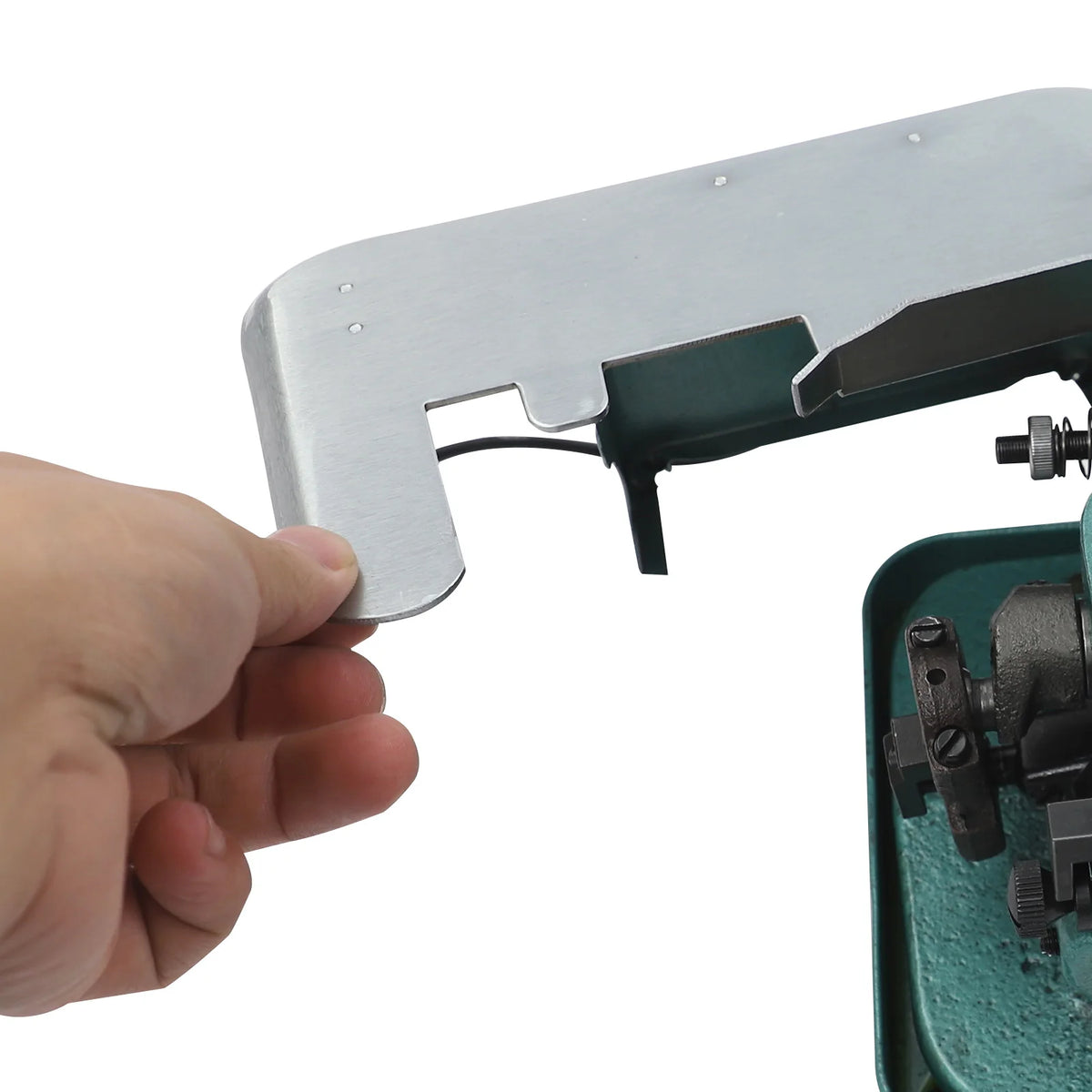 Ove150W 110V Over lock Machine, edging Sewing Machine for Overlooking on Fabrics Such As Cotton, Wool, Synthetic Fibers
