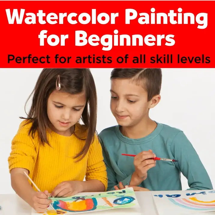 Faber-Castell Young Artist Learn to Watercolor Paint- Child, Beginner Art Set