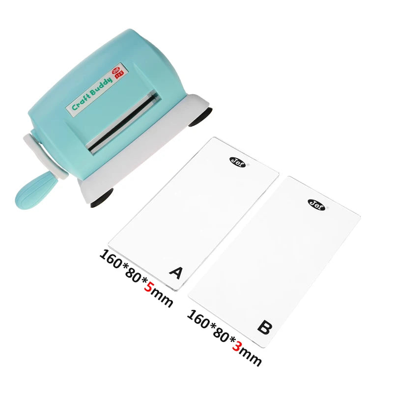Mini Die Cutting Machine with 2 Cutting Pads for DIY Scrapbooking Paper Card Album Craft Making Embossing Dies Supplies