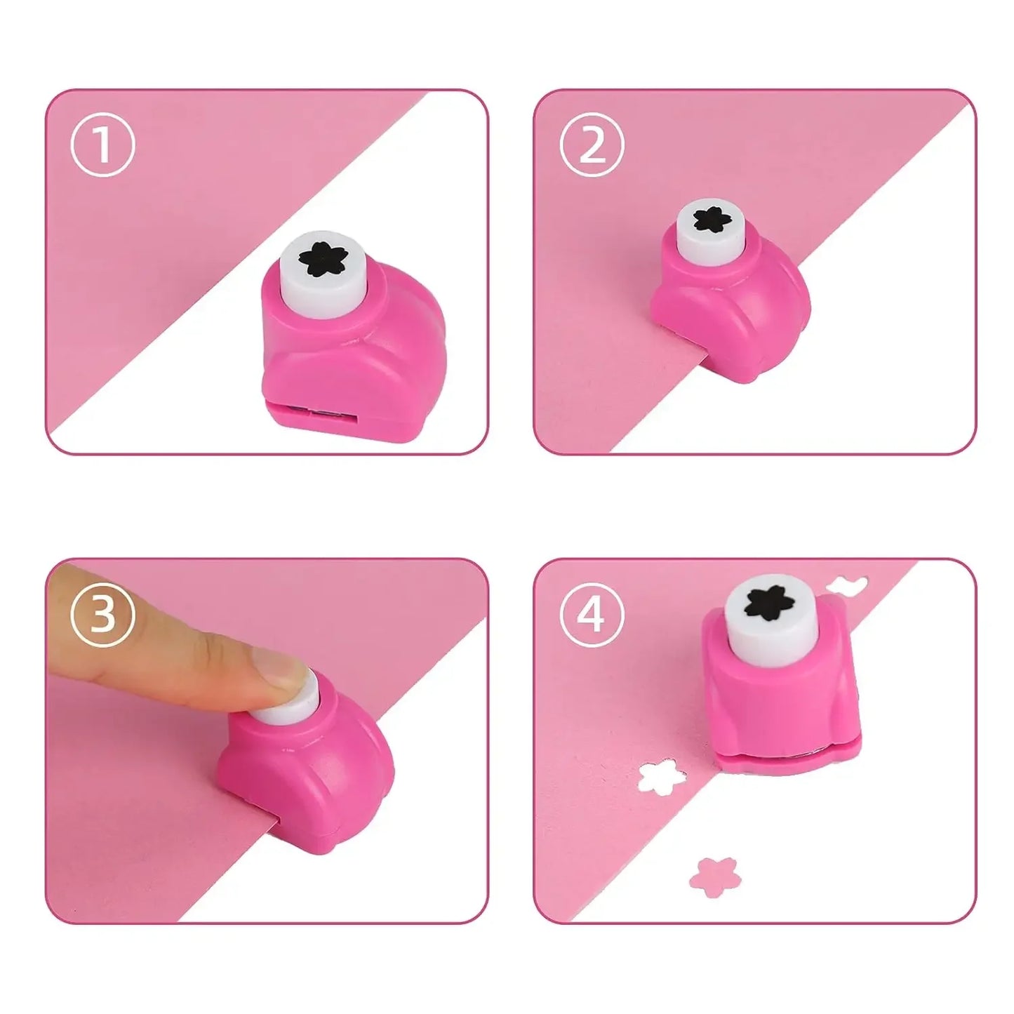 Craft Hole Punching , a 10-shape Shape Kit punching machine suitable for school crafts, fun projects