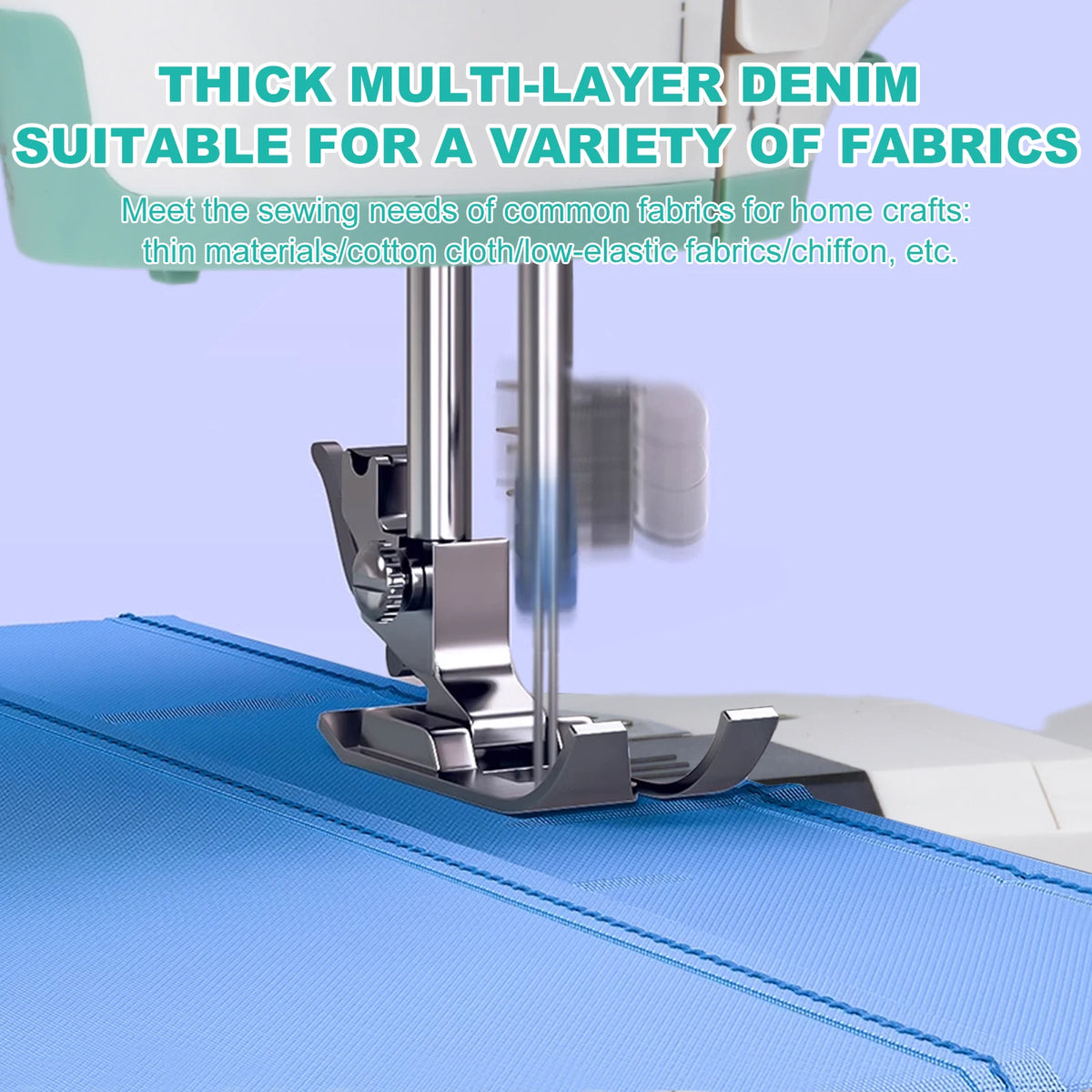 12 Stitches Mini Sewing Machine Multifunctional Household Sewing Machine with Foot Pedal US High Quality Exquisite Gift