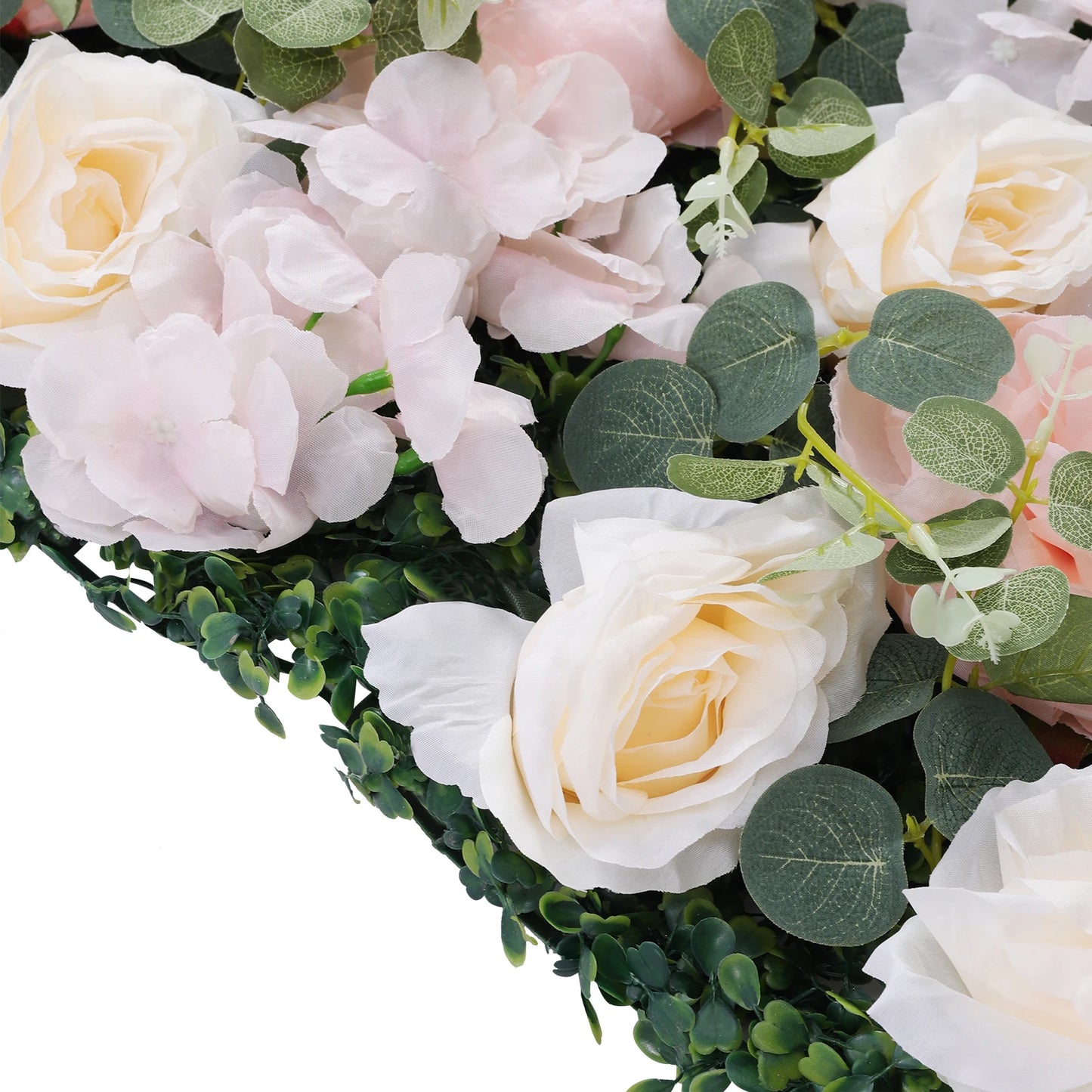 6 Pcs Pink and White Flower Wall