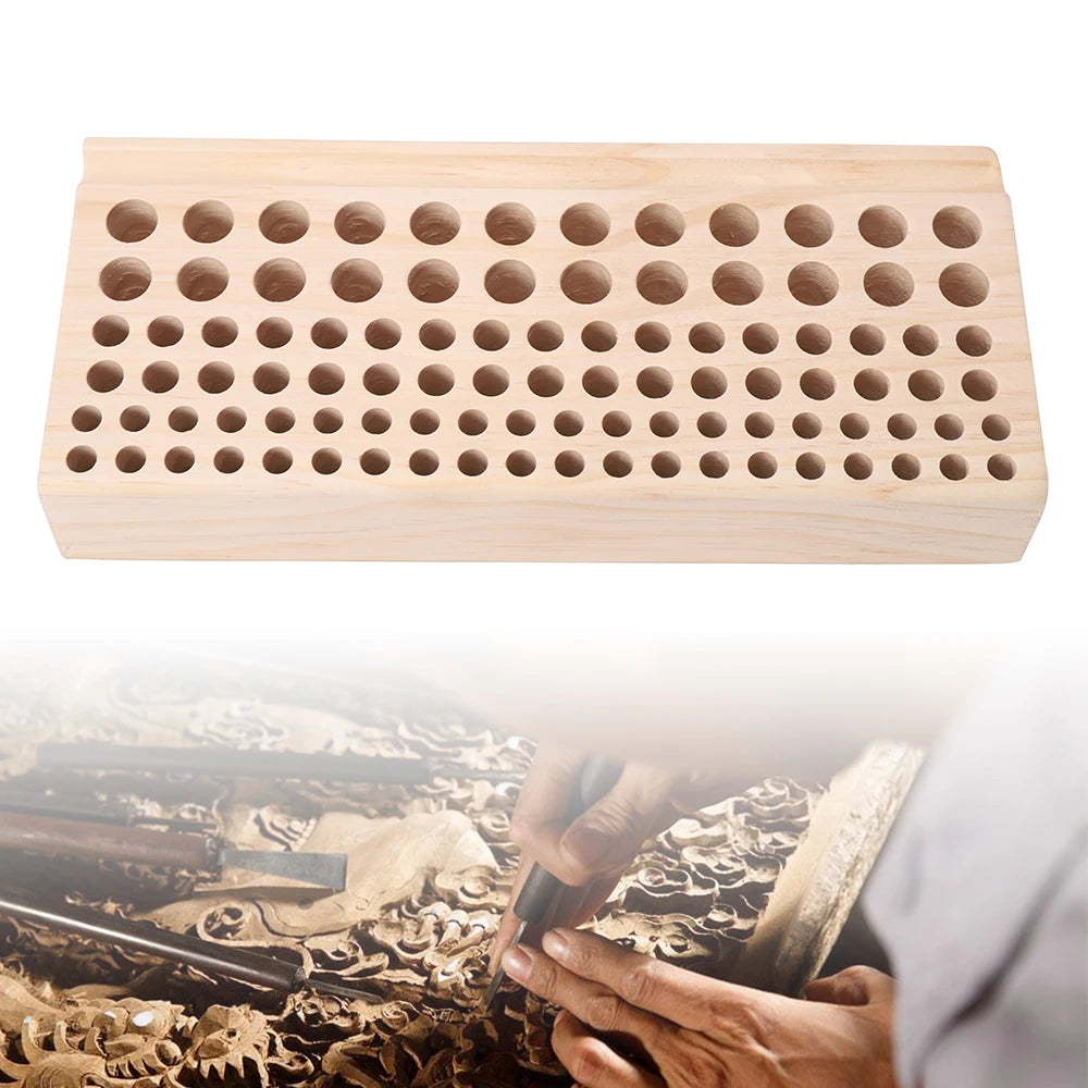 Storage Box 98 Hole Leather Working Tools
