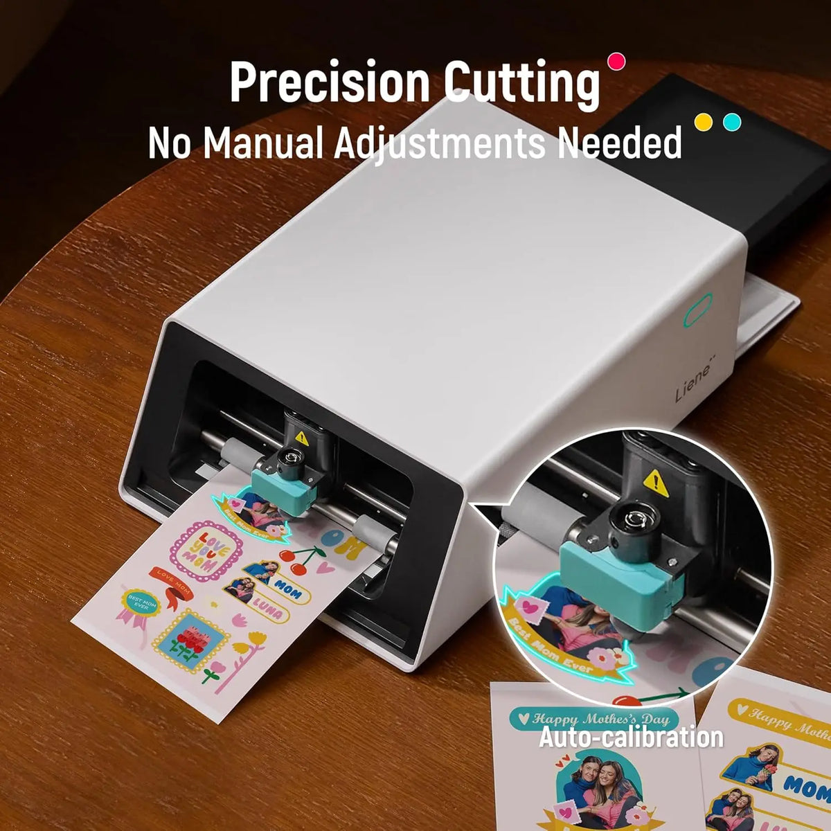 PixCut S1 Color Sticker Printer Cutting Machine All in One Sticker Maker for DIY Crafts Custom Labels Gifts Thermal Dye