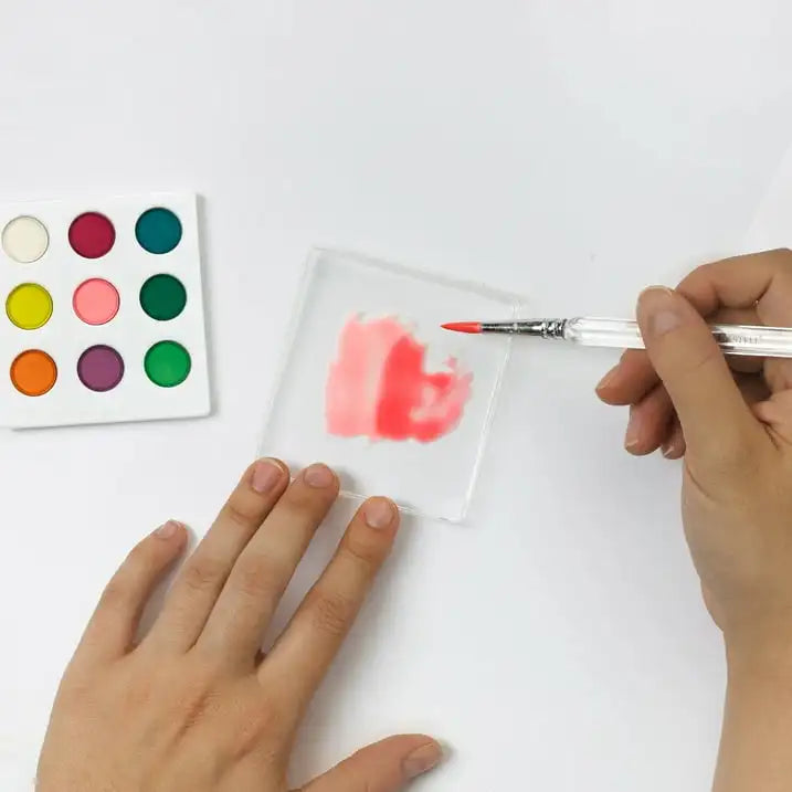 Faber-Castell Paint by Number Watercolor Produce - Yellow Lemons Adult Art Set