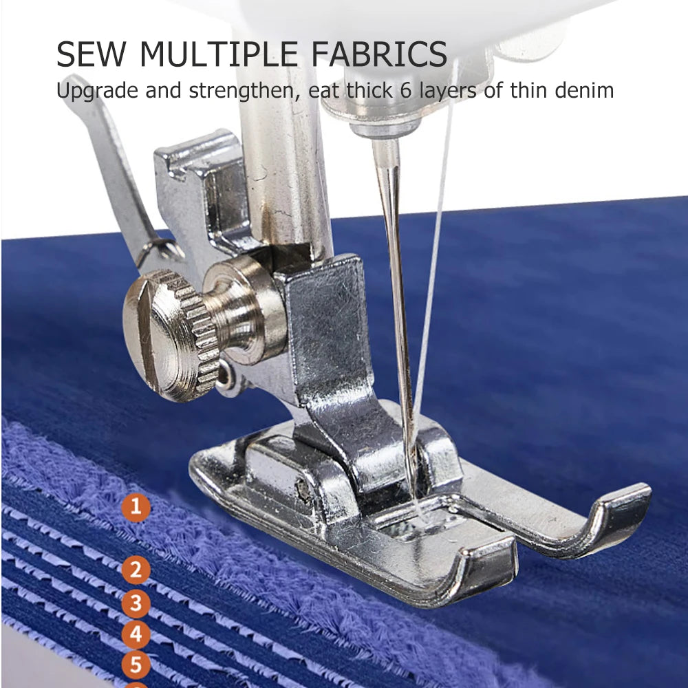 Portable Sewing Machine for Beginners Electric  White