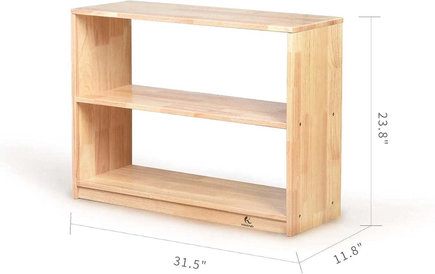 3 Shelf Horizontal Storage Bookcase Montessori Shelf-Toy,Books,Arts,Crafts&Supplies Organizer For Kids,Toddler Furniture