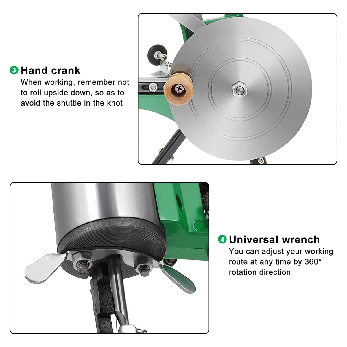 Cobbler Sewing Machine, Heavy Duty Hand Shoe Repair Mending Machine With Needles, Manual Sewing Machine For Leather Bags Cloth