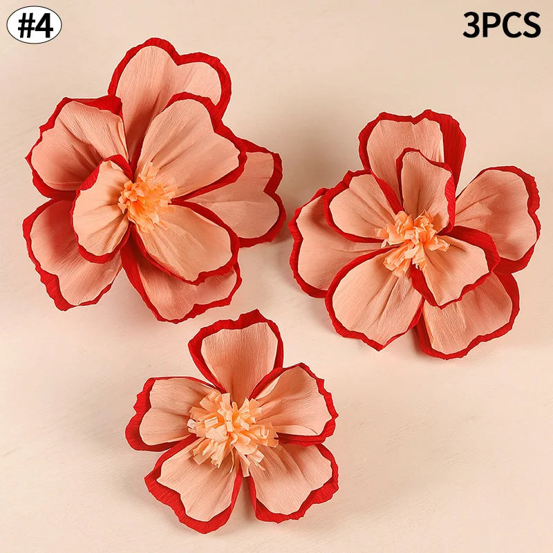 Chinese New Year 2026 Decoration Wall Hanging Decor Paper Folding Fan Sticker Wedding Party Decoration Spring Festival Supplies
