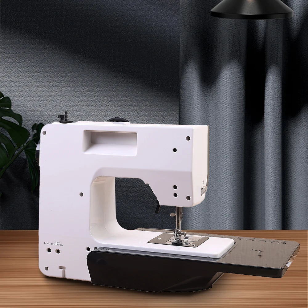 Portable Sewing Machine for Beginners Electric  White