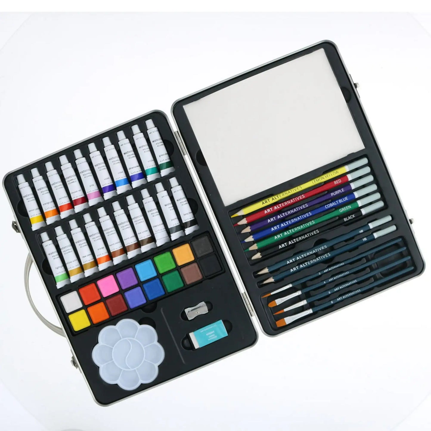 Art Alternatives 62-Piece Watercolor Art Set  For Beginners