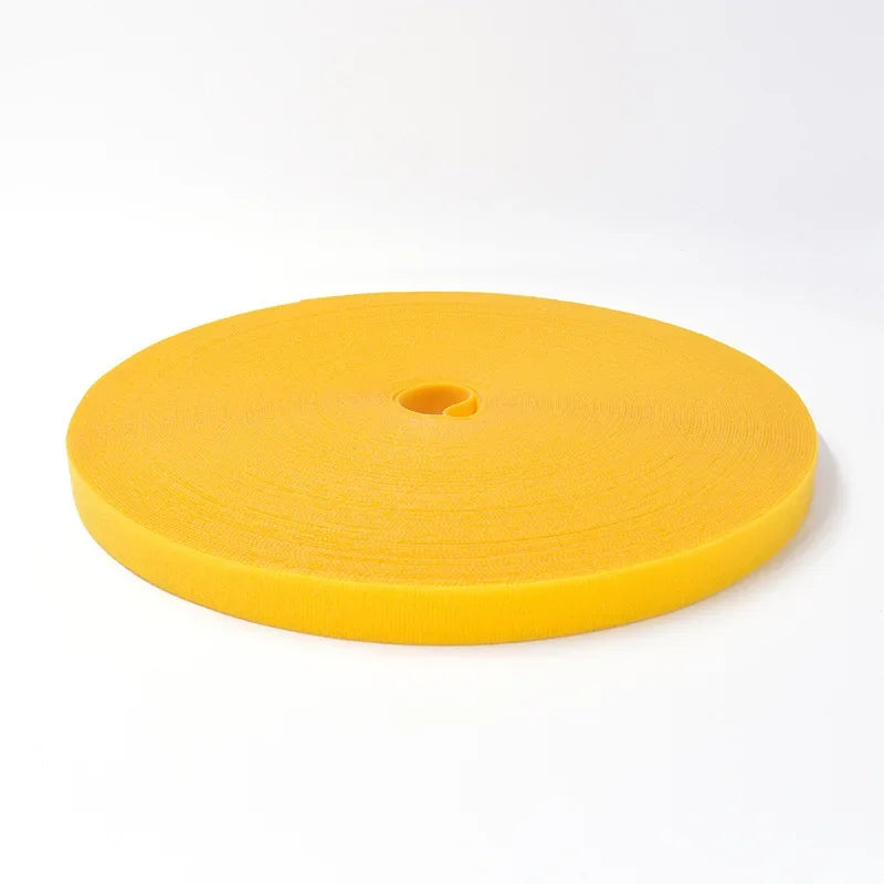 50Meter/Roll Jumbo Vel cro Adhesive Fastener Tape Wrap DIY Reusable Double Side Hook and Loop Cable Tie Wires Management Straps