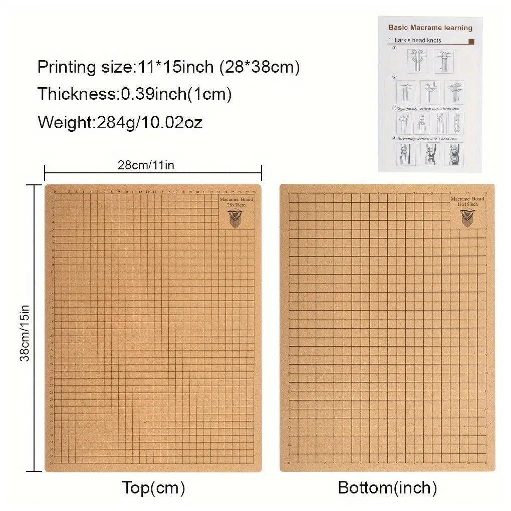 Braiding Made Easy Macrame Board With 30 Pins For Beginners Macrame Board 30 Pins Soft Cushion Board